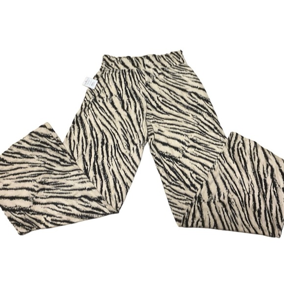 Linea Donatella Zebra-Print Hacci Knit Tank Top & Pants Pajama Set Size Small - Picture 9 of 12